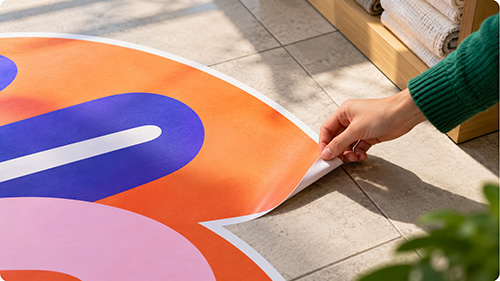 Exemple de roll up pour boutique